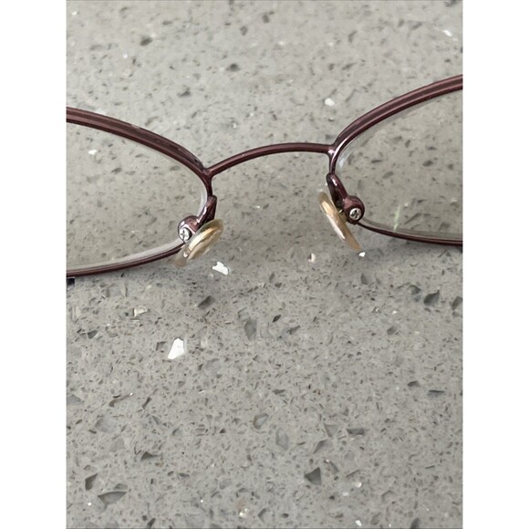 BCBG Maxazria Eyeglasses Frames ONLY BG SPL 50 49-17-140mm Japan full rim rose - Picture 8 of 11